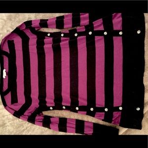 Caslon Striped Lightweight Sweater Tunic